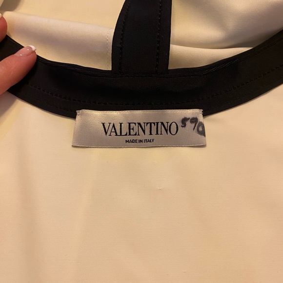 NWOT Valentino Two Tone Plunge One-Piece Swimsuit - Picture 11 of 16